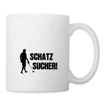 Chasseur de trésor - Mug blanc - blanc - Droite
