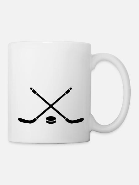 hockey sur glace - Mug blanc - blanc