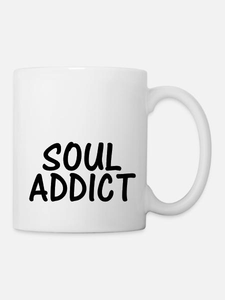 soul addict - Mug - white