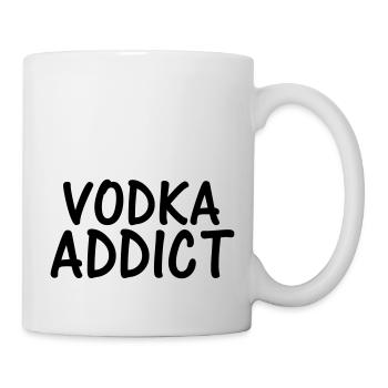 vodka addict - Mug - white - Right