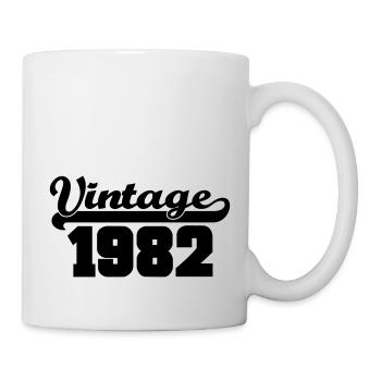 vintage 1982 - Mug - white - Right