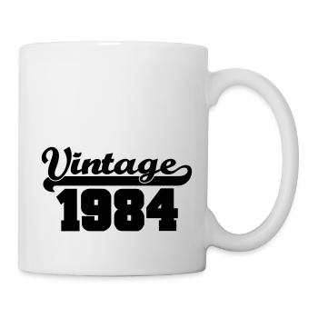 vintage 1984 - Mug - white - Right