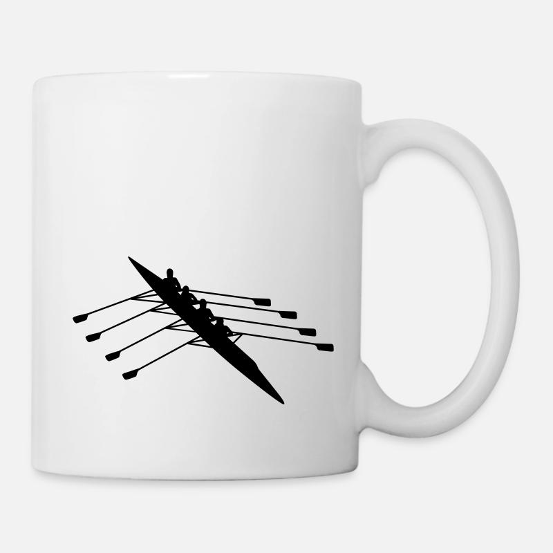 Rudern - Tasse - Weiß