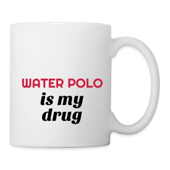 Water Polo / Waterpolo / Water-Polo / Wasserball - Mug - white - Right