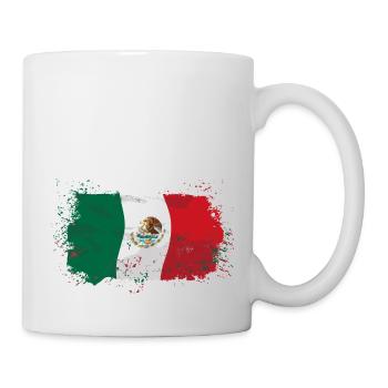 Mexico Flag - Tasse - Weiß - Rechts