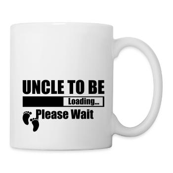 Uncle To Be Loading Please Wait - Mug - white - Right