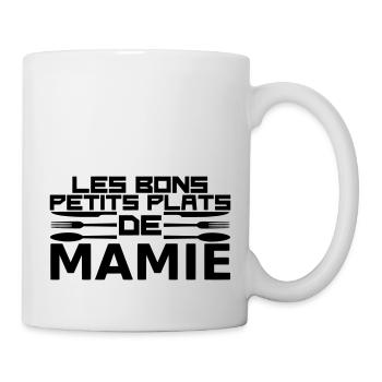 les bons petits plats de mamie - Tasse - Weiß - Rechts