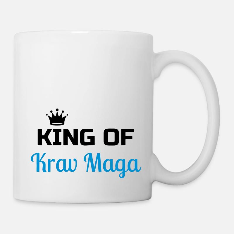 Krav Maga / Krav-Maga / Fight / Martial Art - Mug blanc - blanc