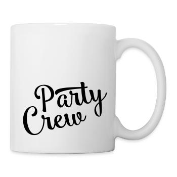 party crew design - Tasse - Weiß - Rechts