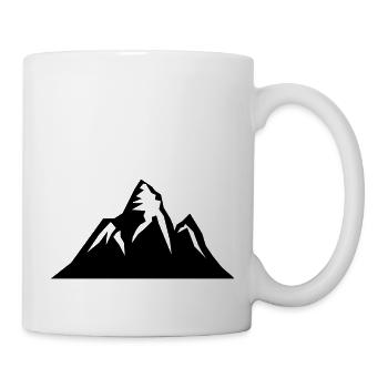 mountain - Tasse - Weiß - Rechts