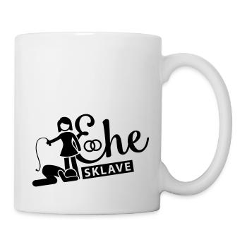 ehe sklave design - Tasse - Weiß - Rechts