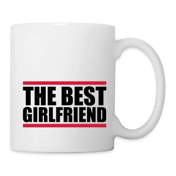 the best girlfriend - Tasse - Weiß - Rechts
