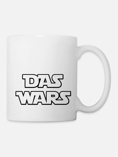 das_wars - Tasse - Weiß