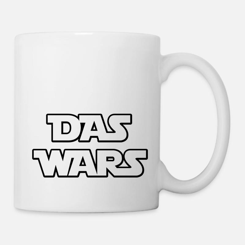 das_wars - Tasse - Weiß