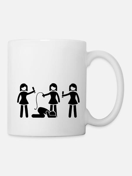 bachelorette girls - Tasse - Weiß