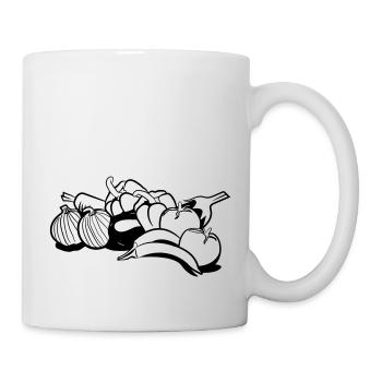 vegetables - Mug - white - Right