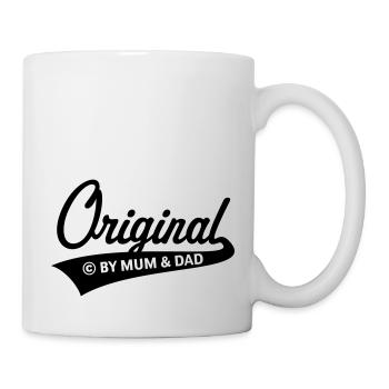 Original – © By Mum And Dad (Birth / Baby / 1C) - Mug - white - Right
