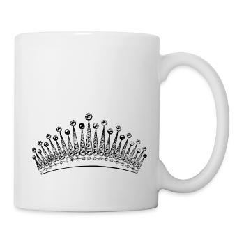 Tiara - Mug blanc - blanc - Droite
