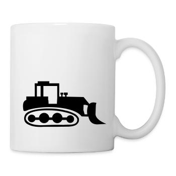 bagger_01 - Mug blanc - blanc - Droite