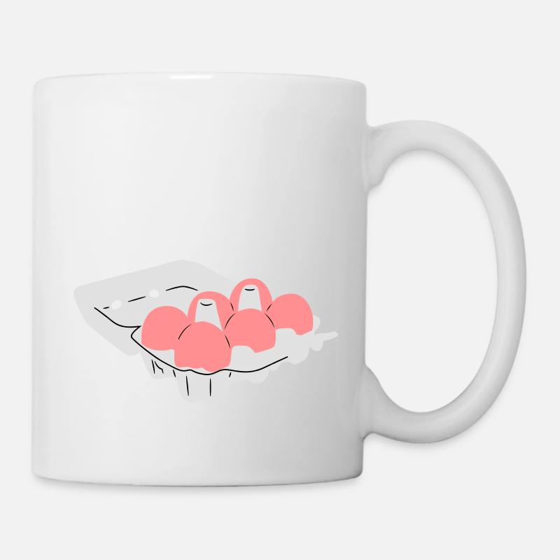 eier - Tasse - Weiß
