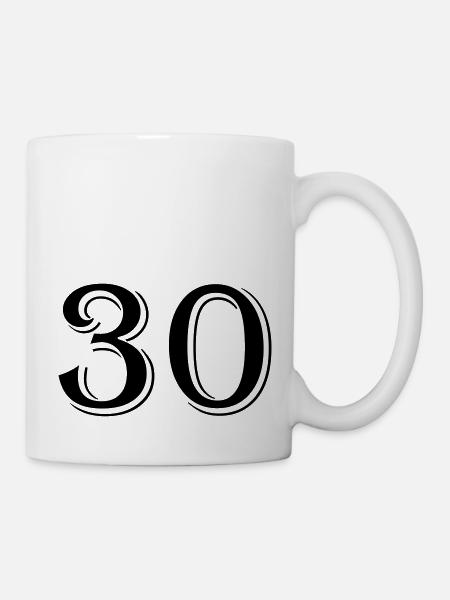 30 - Tasse - Weiß