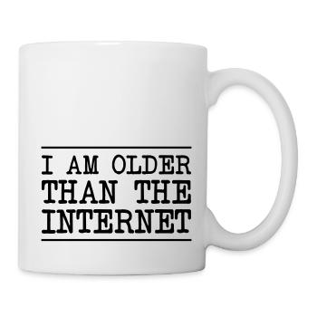 I Am Older Than The Internet - Mug - white - Right