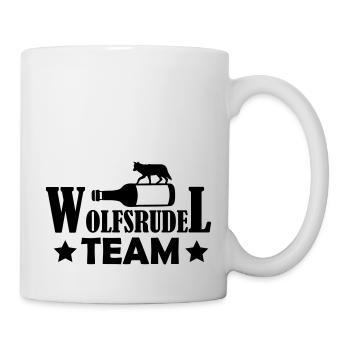 wolfsrudel_team_01 - Tasse - Weiß - Rechts