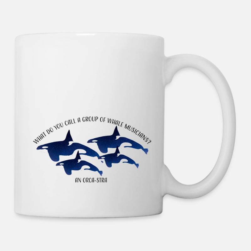 Orca-stra - Mug blanc - blanc