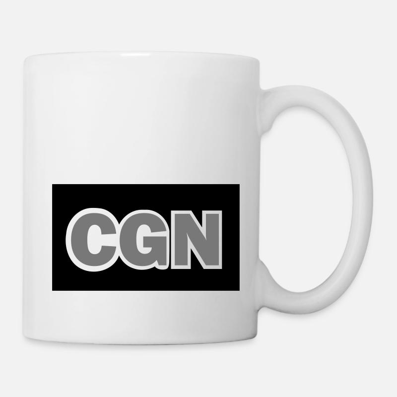 CGN - Mug blanc - blanc
