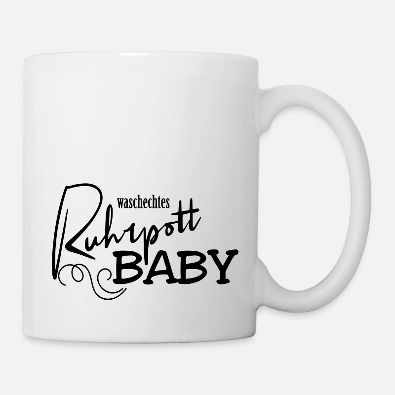 Waschechtes Ruhrpott Baby - Tasse - Weiß