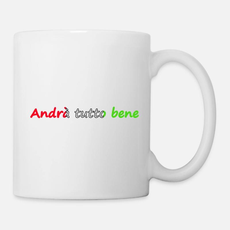 Andra Tutto Bene - Mug blanc - blanc