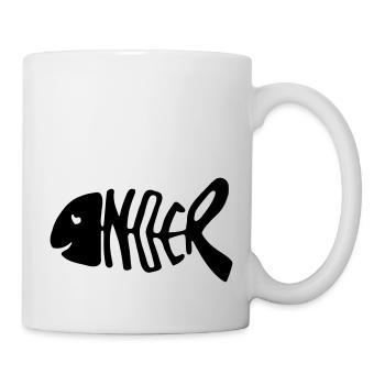 Noer fish exitshirt - Mug - white - Right
