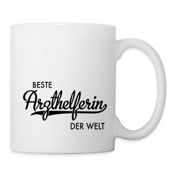 Arzthelferin - Tasse - Weiß - Rechts