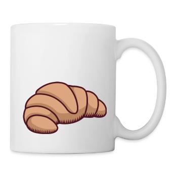 Croissant - Mug blanc - blanc - Droite