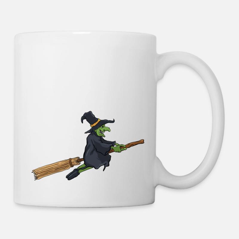Hexe - Tasse - Weiß