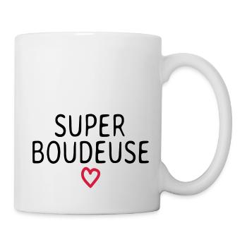 Super boudeuse - Mug blanc - blanc - Droite