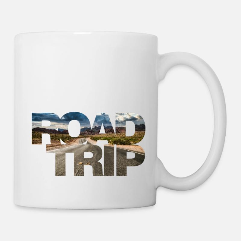 Road trip - Mug - white