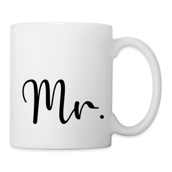 Mr. - Tasse - Weiß - Rechts