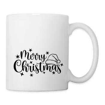 Merry Christmas - Tasse - Weiß - Rechts