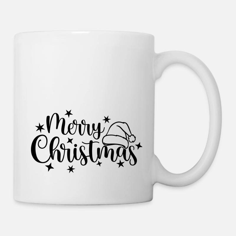 Merry Christmas - Tasse - Weiß