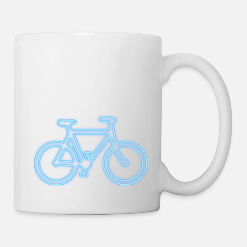 Neon Bike - Tasse - Weiß