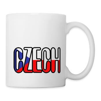 Ich liebe Tschechisch - Tasse - Weiß - Rechts
