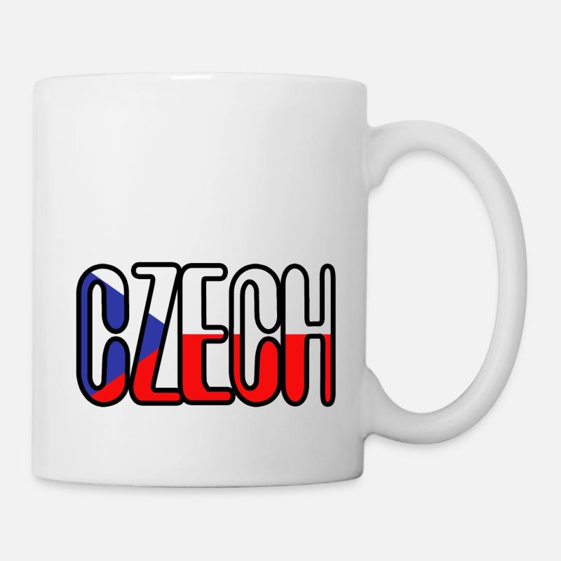 Ich liebe Tschechisch - Tasse - Weiß
