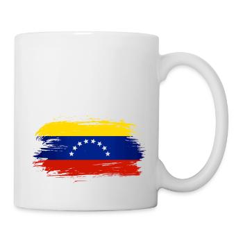 Venezuela Flagge Fahne - Tasse - Weiß - Rechts
