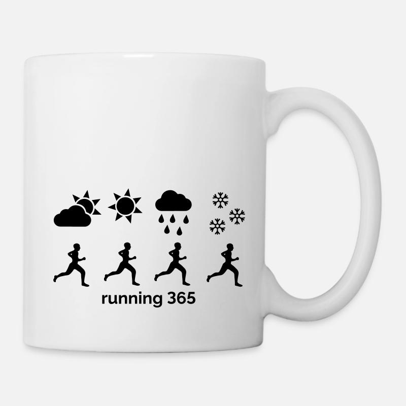 Course à pied 365 - Mug blanc - blanc