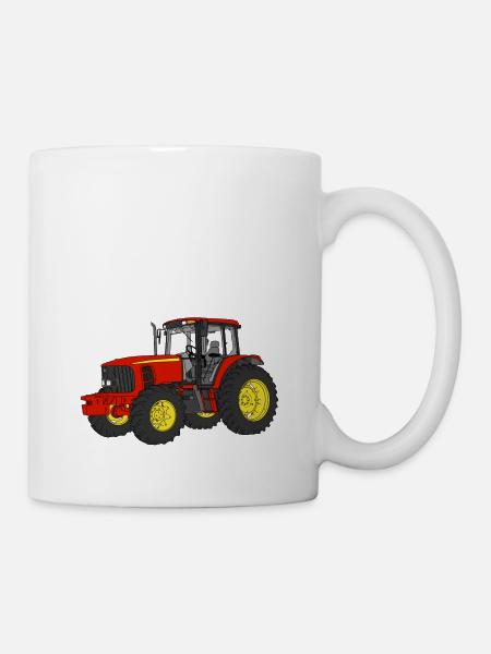Traktor - Tasse - Weiß