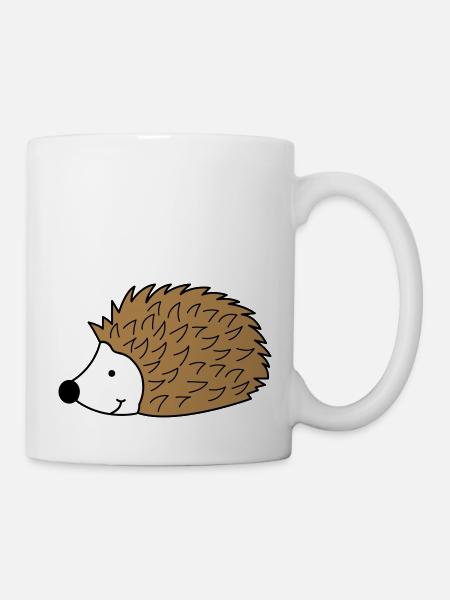 igel 02 - Kop/krus - hvid