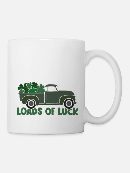 Viel Glück - Tasse - Weiß