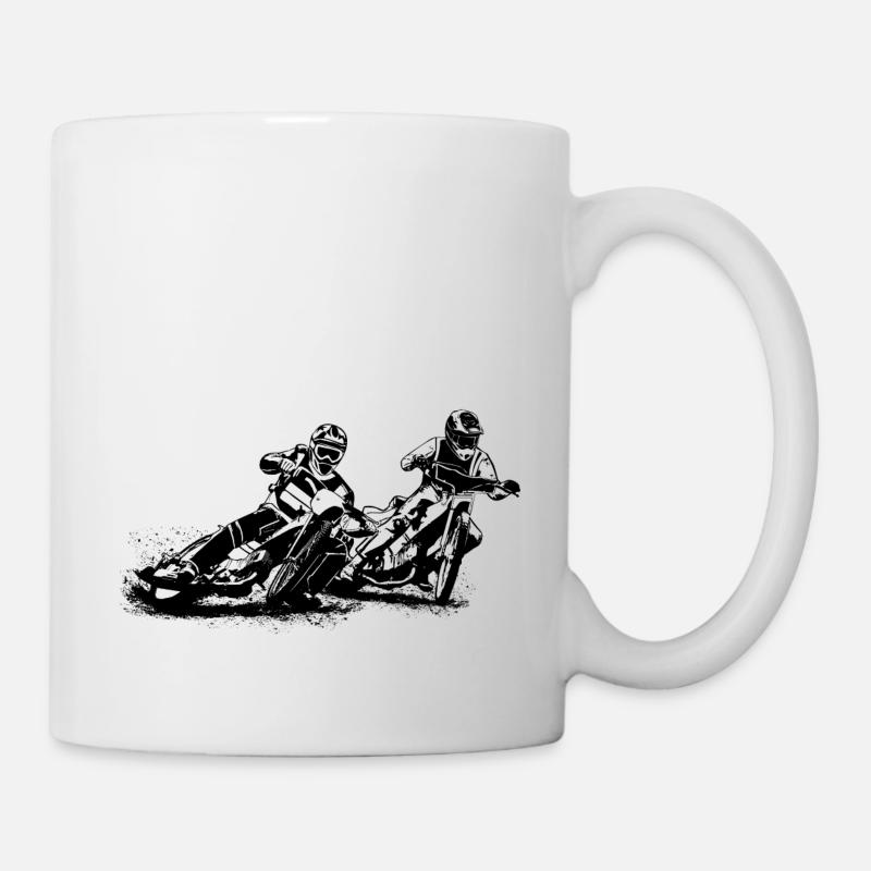 Speedway - Motorcycle Speedway - Mug - white