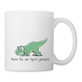 T-Rex Dino Sport - Tasse - Weiß - Rechts